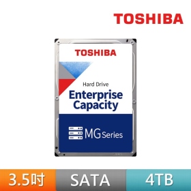 Toshiba 4TB【企業級】128MB/7200轉/五年保(MG04ACA400N)模擬4K