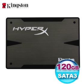 金士頓 HyperX 3K 120G 2.5吋 SATA 3固態硬碟