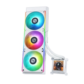 聯力 HydroShift LCD 360R(白)水冷 /2.88吋LCD/側置式水冷管/厚:5.5/6年