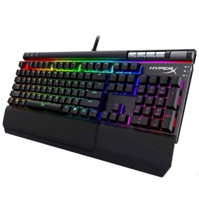 金士頓 HyperX Alloy Elite RGB 機械式電競鍵盤/有線/茶軸/英文/櫻桃/RGB/手托