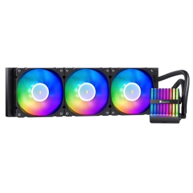 喬思伯 HXW-360 ARGB 黑色版/下沉風扇/20mm水道/厚:5.6cm/6年【WXHZ】