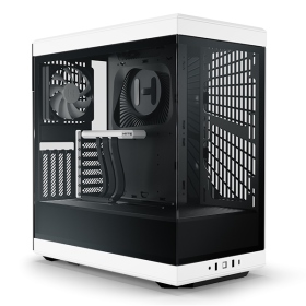 HYTE Y40 啞光白 顯卡長42.2/CPU高18.3/PCIe 4.0/全景玻璃透側/ATX