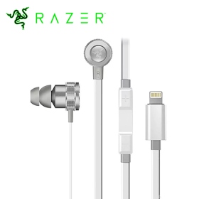 Razer Hammerhead (ios版本) 銀色 戰錘狂鯊 耳道式耳機/有線/附收納袋