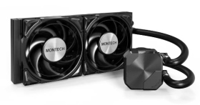Montech HyperFlow Silent 240(黑) 水冷/鏡面環狀冷頭/厚:5.5/6
