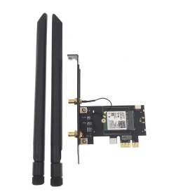 INTEL AX200 內接式無線網卡 PCI-E WIFI6 保固一年(M-ATX請注意顯卡厚度)