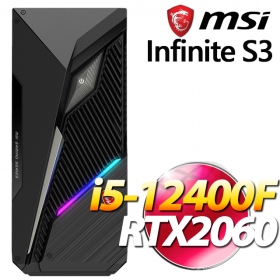 微星 MAG Infinite S3 12SC【445TW】i5-12400F/8G/512G SSD+1T/RTX 2060/W11