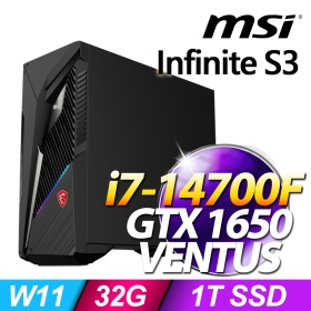 MSI Infinite S3 14NSA【1655TW】i7-14700F/16G/1T SSD/WIN11/GTX 1650
