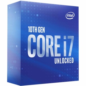 Intel i7-10700KF【8核/16緒】3.8GHz(↑5.1GHz)/16M/無內顯/125W (不含風扇)【代理盒】