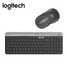 羅技 K580 無線鍵盤(石墨黑)+羅技 M650 無線滑鼠(石墨黑)
