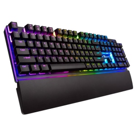 曜越 挑戰者EDGE PRO RGB 類機械電競鍵盤/有線/RGB/中文(KB-CPR-PLBRTC-01)新品尚未到貨