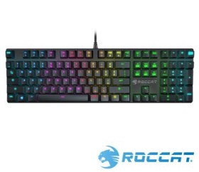 ROCCAT Suora 機械式鍵盤/有線/懸浮無框/青軸/中文/RGB
