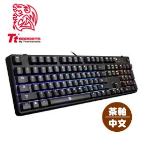 Tt eSPORTS 波塞頓 POSEIDON Z【茶軸】全背光 機械式電競鍵盤