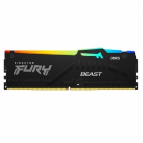 金士頓 32GB DDR5-5600/CL40 FURY Beast RGB(獸獵者)(KF556C40BBA-32)