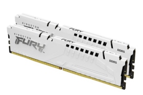 金士頓 16GB*2 DDR5-6000/CL30 FURY Beast(KF560C30BWEK2-32)白