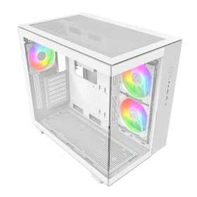 Montech KING 65 PRO 白 顯卡長42/CPU高17.5/分艙設計/全景玻璃透側/ATX