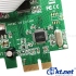 PCI-E 9公*2埠 RS232 擴充卡 WCH  382芯片組