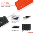 S700C 巧克力防潑水保護膜鍵盤 USB 附贈合身鍵盤膜  防水 防塵 易清洗