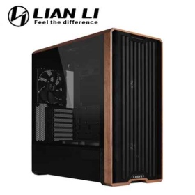 聯力 LANCOOL 217 黑 顯卡長38/CPU高18/玻璃透側/木質裝飾/支援背插/E-ATX(EEB)