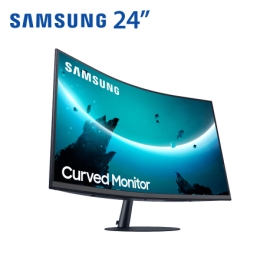 三星 C24T550FDC(1A1H1P/4ms/VA曲面/75Hz/無喇叭/FreeSync)1000R 曲面設計