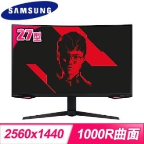 三星 C27G77TQSC(Faker限定版/VA曲面/240Hz/HDR600/量子點)G-syn