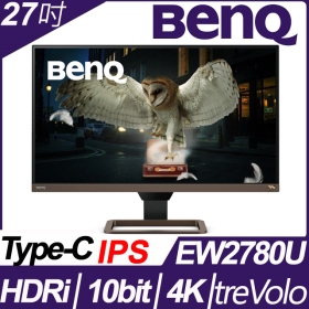 BenQ EW2780U(2H1P1C/5ms/IPS/含喇叭/HDR400)類瞳孔護眼技術 (HDRi)