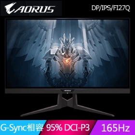 技嘉 FI27Q-P(2H1P/1ms/IPS/165Hz/FreeSync/HDR400/HBR3)G-sync兼容
