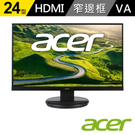 ACER K242HYL B(1A1D1H/4ms/VA/無喇叭)*無邊框.廣視角