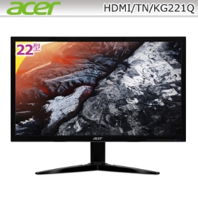 ACER KG221Q(1A1H/1ms/TN/含喇叭)FreeSync 電競機