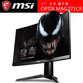 MSI OPTIX MAG271CR(2H1P/1ms/VA曲面/144Hz/無喇叭)