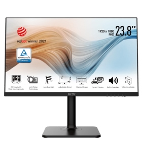 MSI Modern MD241P(Modern/1H1P1C/4ms/IPS/有喇叭) 美型.可調整高低.旋轉