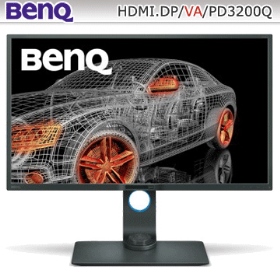 BenQ PD3200Q(1D1H1P1MP/4ms/AMVA/含喇叭)低藍.不閃.內建KVM