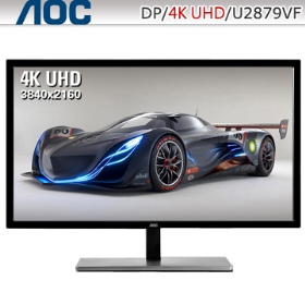 AOC U2879VF(1A1D1H1P/1ms/TN/無喇叭)FreeSync