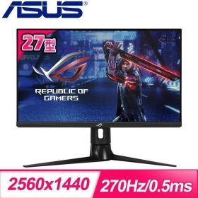 華碩 XG27AQM(2H1P/0.5ms/IPS/270Hz/無喇叭/HDR400)G-SYNC兼容