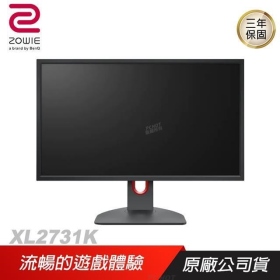 BenQ ZOWIE XL2731K(3H1P/TN/165Hz/無喇叭)搭載DyAc技術