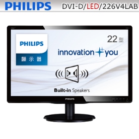 PHILIPS 226V4LAB(1A1D/1千萬/5m/TN/支援壁掛/含喇叭)