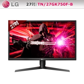 LG 27GK750F-B(2H1P/1000/1ms/TN/240Hz/無喇叭)
