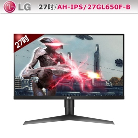 LG 27GL650F-B(2H1P/1ms/AH-IPS/144Hz/無喇叭/FreeSync/HDR10)專業玩家電競螢幕