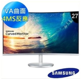 【三星】C27F591FDE 27型VA曲面高解析寬螢幕