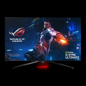 華碩 ROG SWIFT PG65UQ(4H1P/4ms/VA/144Hz/G-Sync/量子點/HDR1000)終極體驗