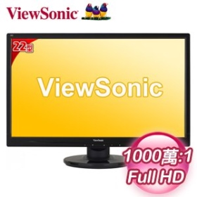 ViewSonic VA2246A(1A)(1000萬:1/5ms)(無喇叭),