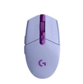 羅技 G304 Lightspeed 無線遊戲滑鼠/紫色/無線/12000dpi/6鍵自訂