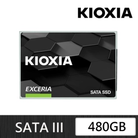 KIOXIA Exceria 480G 2.5吋/讀:555M/寫:540M/3年保