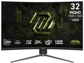 MSI MAG 325CQPF E18〈2H1P/VA曲面/1000R/180Hz〉