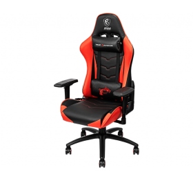 微星 MAG CH120 電競椅/鋼架支撐/定型海綿 /180度調整椅背/4D扶手/ 4級氣壓桿/符合人體工學