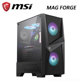 MSI MAG FORGE 100R 顯卡長33/CPU高16/玻璃透側/A.RGB/ATX