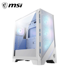 微星 MAG FORGE 320R AIRFLOW WHITE 顯卡長39/CPU高16/玻璃透側/ATX