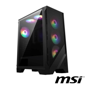 微星 MAG FORGE 321R AIRFLOW 顯卡長39/CPU高16/玻璃透側/ATX