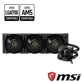 微星 MAG CoreLiquid P360 水冷/鏡面烤漆冷頭(註冊3+2年)特價,限搭CPU