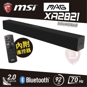 MSI微星 MAG XA2821 2Ch SoundBar聲霸 / 藍芽 / DTS認證