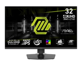 MSI MAG 322URDF E16〈2H1P/IPS/HDR400/HDMI 2.1〉4K-160Hz/FHD-320Hz切換